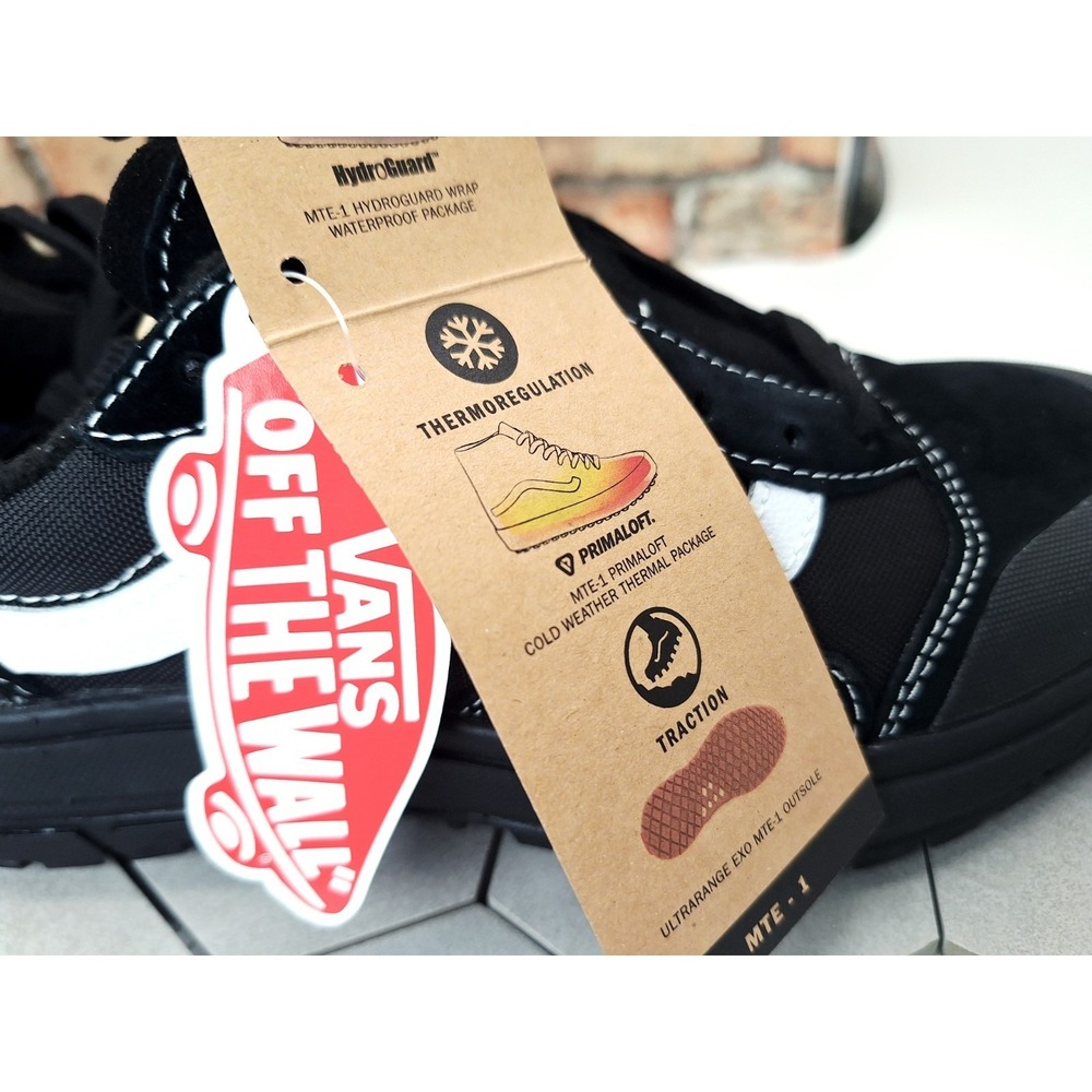 VANS UltraRange Exo Mt Waterproof Black Women Sneakers Shoes Sz 8 Rare New 2021 - Picture 7 of 11